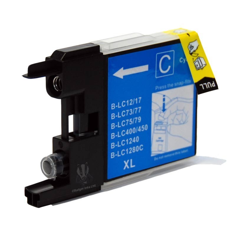 Cartouche compatible BROTHER LC-1280/LC-1240 cyan Cartouche compatible BROTHER LC-1280/LC-1240 cyan